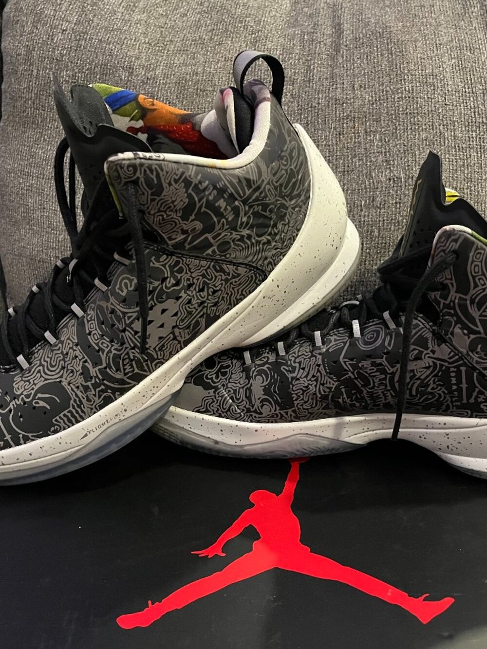 🔥👟 Jordan Melo M11 x Hebru Brantley – Men’s Size 14 – Rare Collab – No Box 🔥
